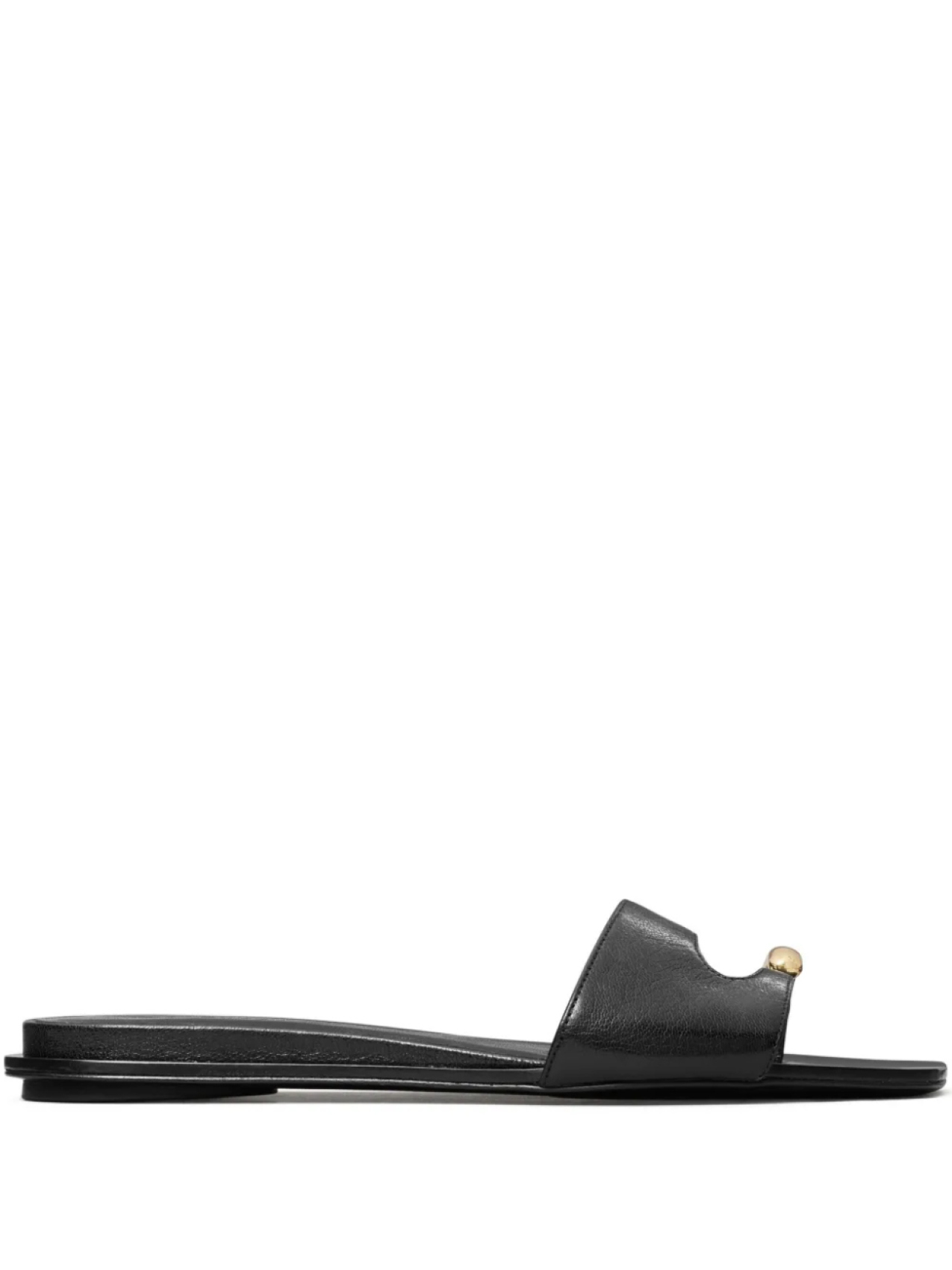 Tory Burch шлепанцы Pierced, черный