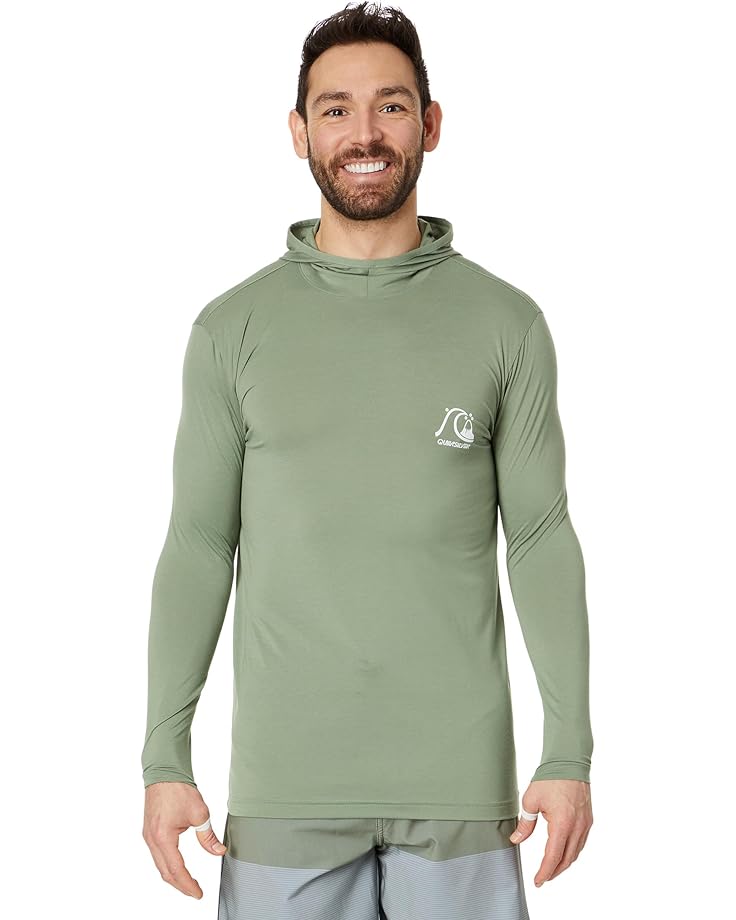 

Пляжная футболка Quiksilver DNA Hooded Surf Tee, цвет Sea Spray