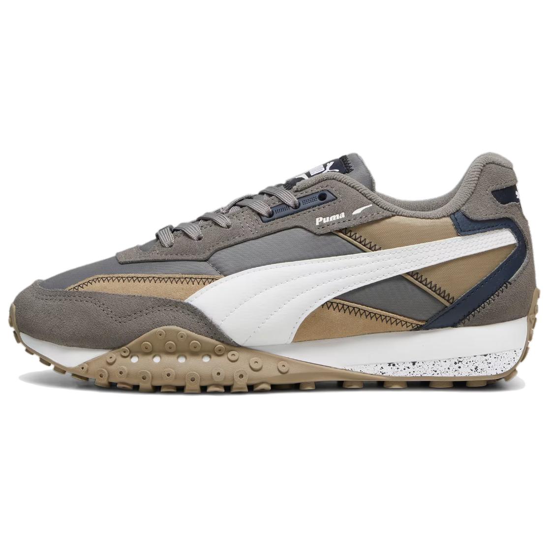 

PUMA Блктоп Райдер 'Каст Айрон Уайт' — серо-коричневый/белый, цвет Gray Brown/White