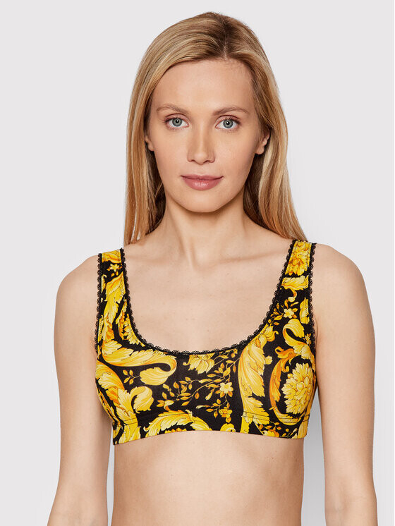 

Верхний бюстгальтер Versace, желтый