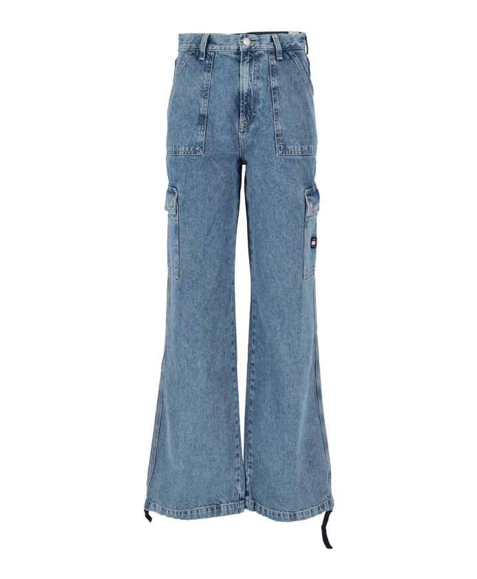 

Джинсы Claire с высокой талией в стиле милитари Tommy Jeans, синий