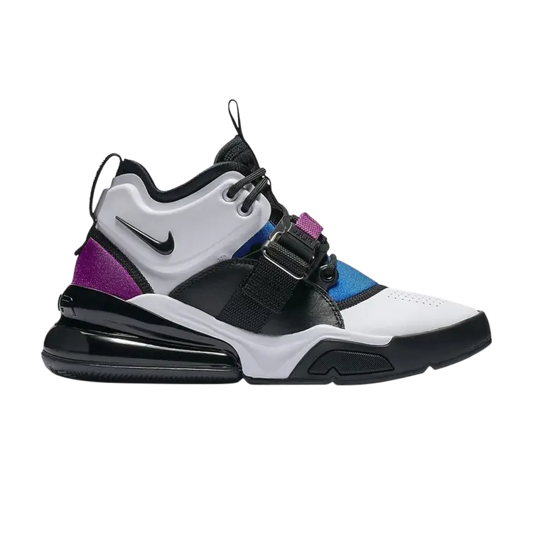 

Кроссовки Nike Air Force 270 GS 'White Lyon Blue Berry', белый