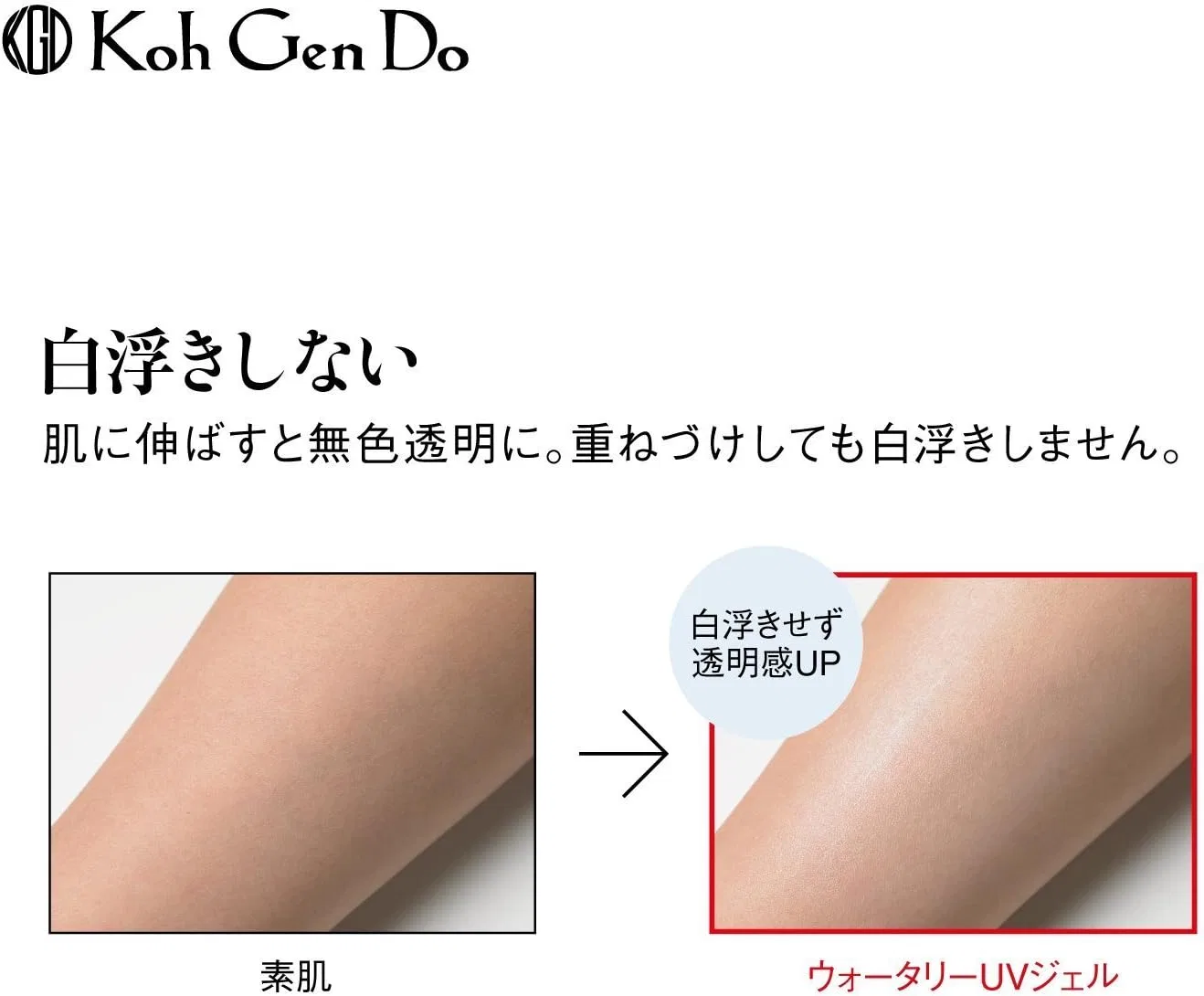 Солнцезащитный гель Kogendo Water UV Gel, 40 мл Kogendou — фото 3