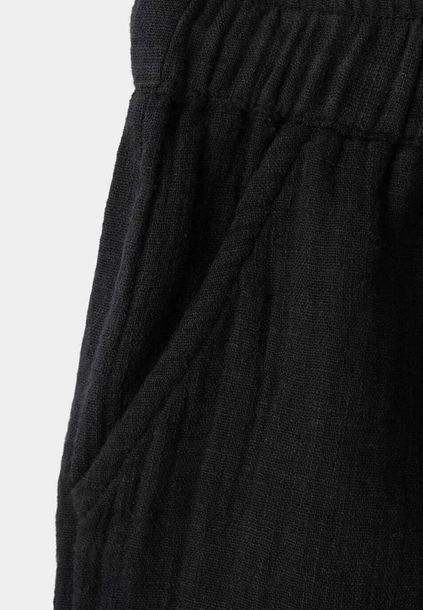 Спортивные штаны для подростков Mango Kids, черный — фото 4