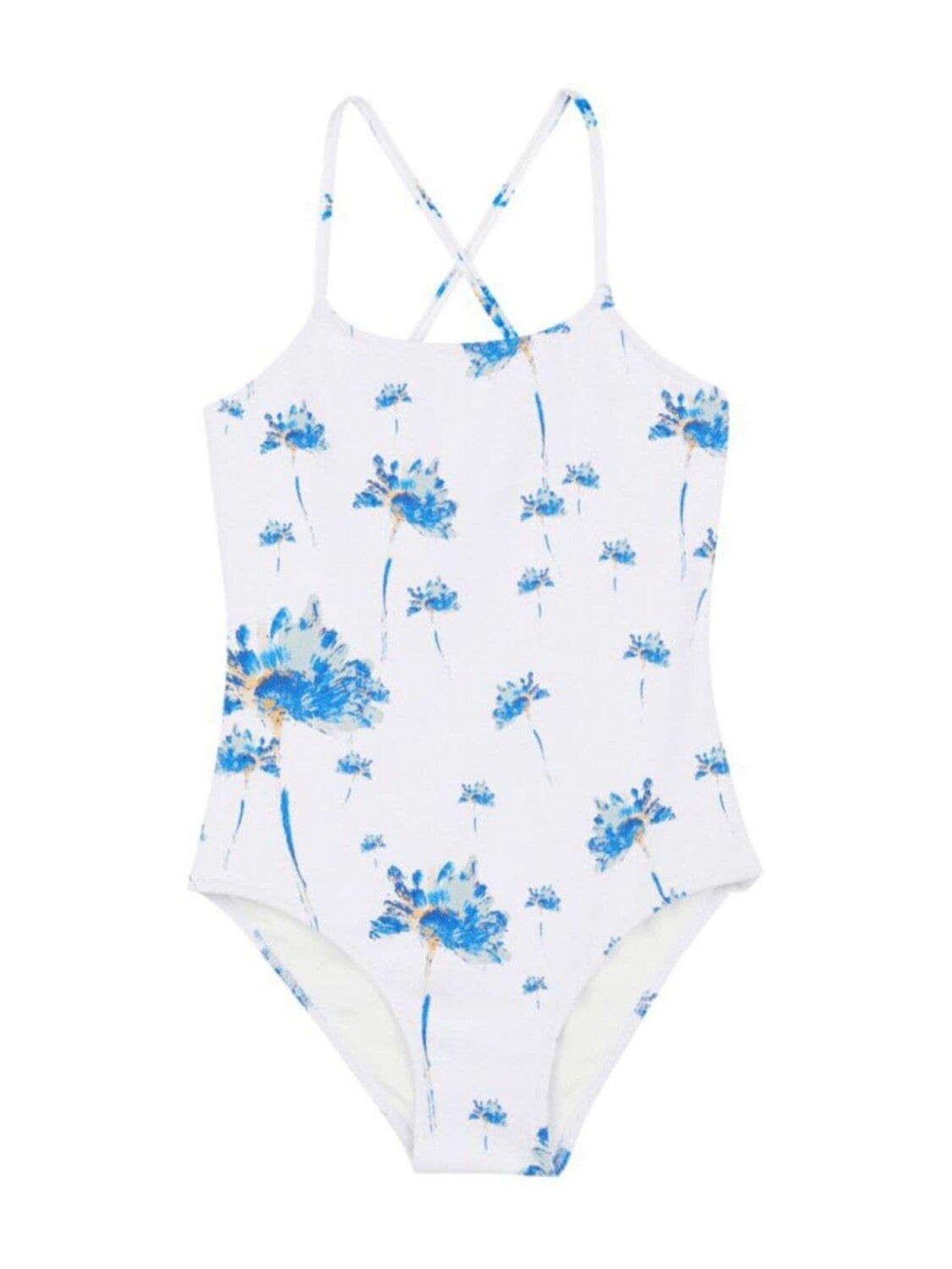 

Детский купальник Vilebrequin Herbier Vilebrequin Kids, белый