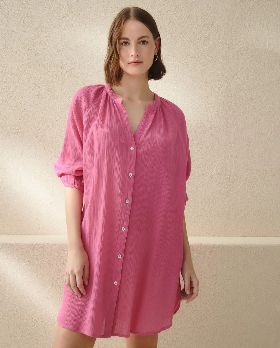 

Женская короткая майка Énfasis, темно-розовый