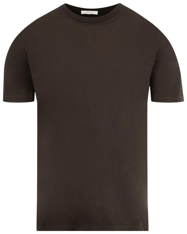 

Футболка The Row Luke "Грязь", коричневый