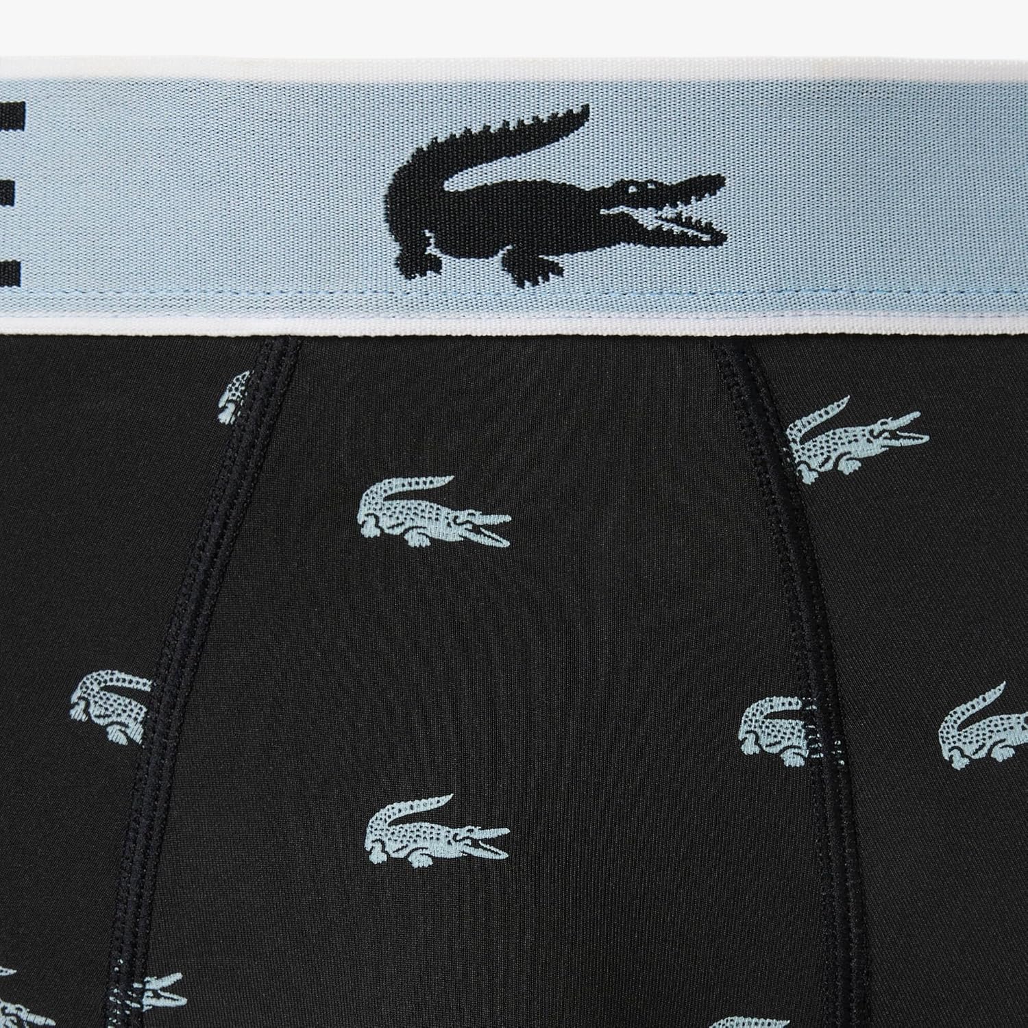 Трусы-боксеры Lacoste, мужские, с принтом «Анимация», 3 цвета — фото 4