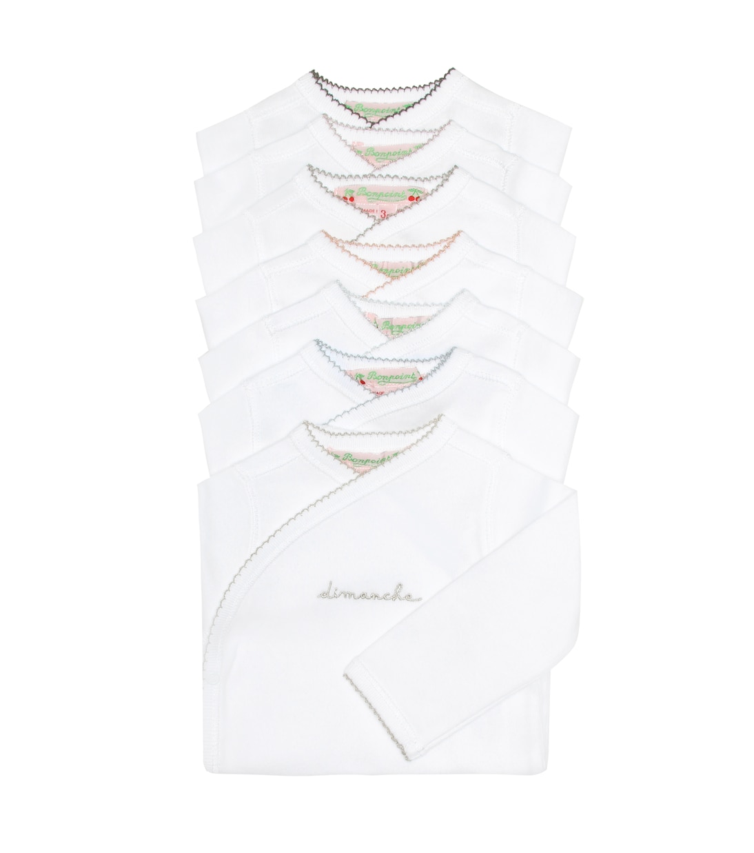 

Хлопковый комбинезон Bonpoint, Blanc