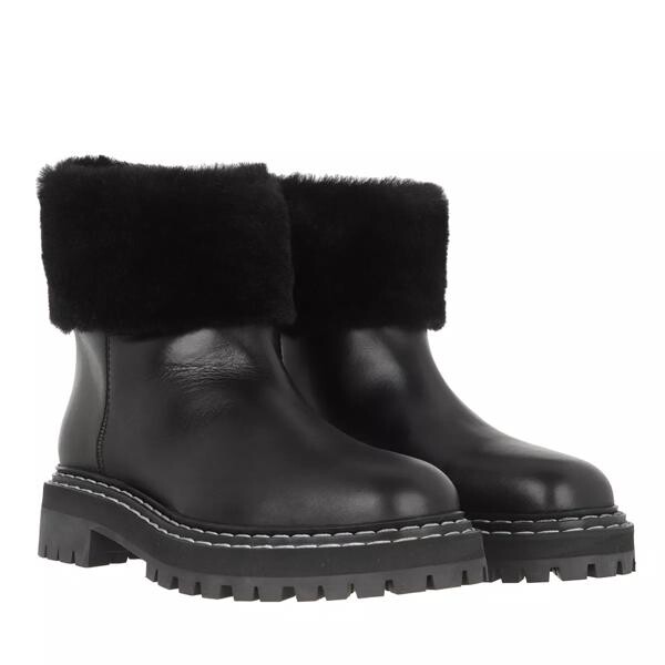

Ботинки calf softy merinos sheep combat Proenza Schouler, черный