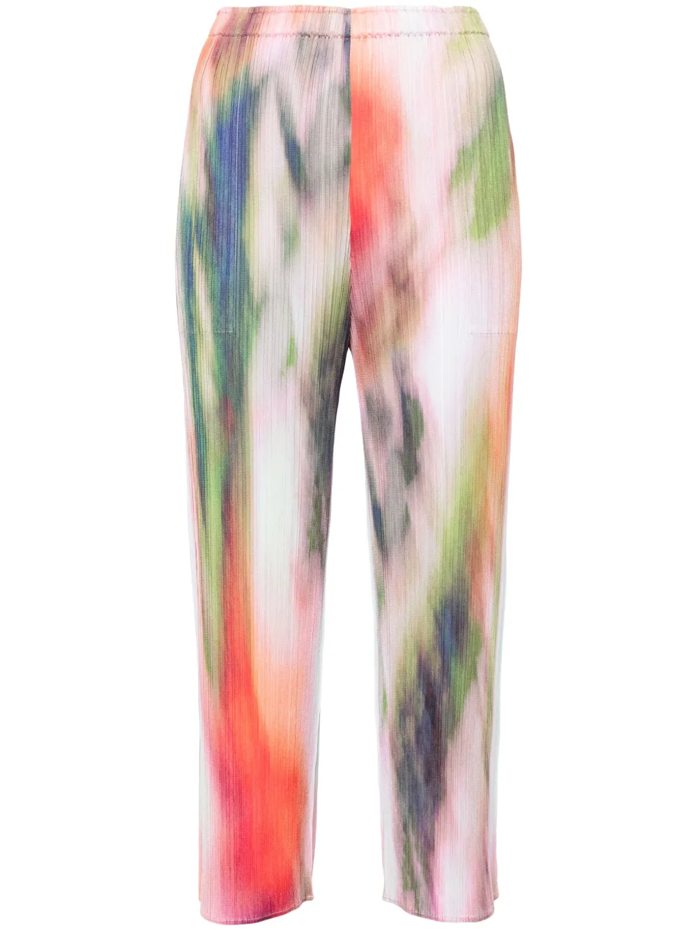 

Плиссированные брюки Turnip & Spinach Pleats Please Issey Miyake, мультиколор