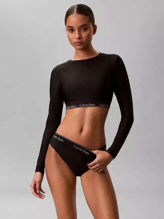 Плавки от бикини CK Icon, черные Calvin Klein