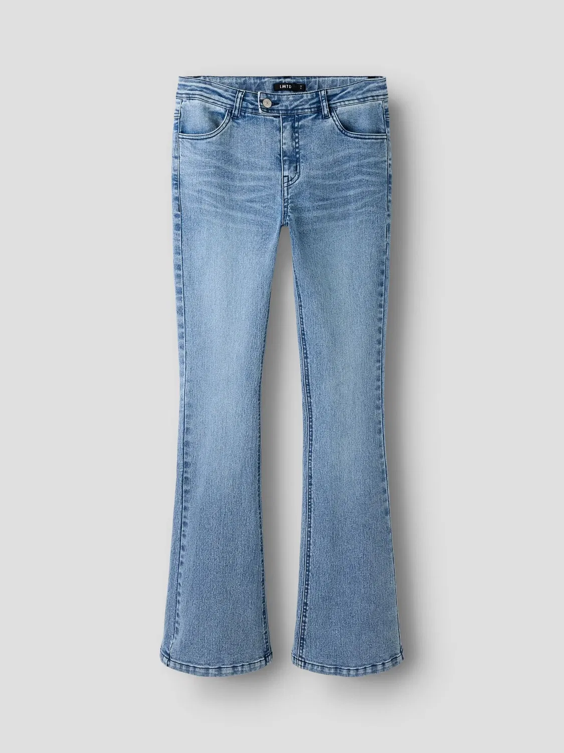 Джинсы Flared Fit, Name it, light blue denim — фото 3