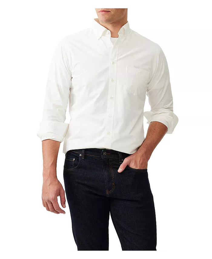 

Мужская рубашка Hendrick Sports Fit Rodd & Gunn, белый