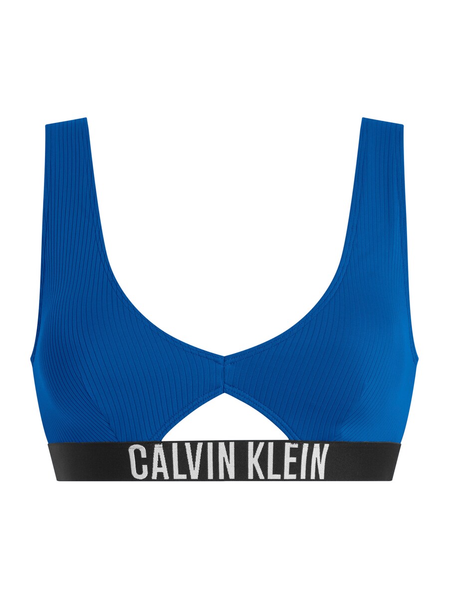 

Треугольный бикини-топ Calvin Klein Swimwear, синий