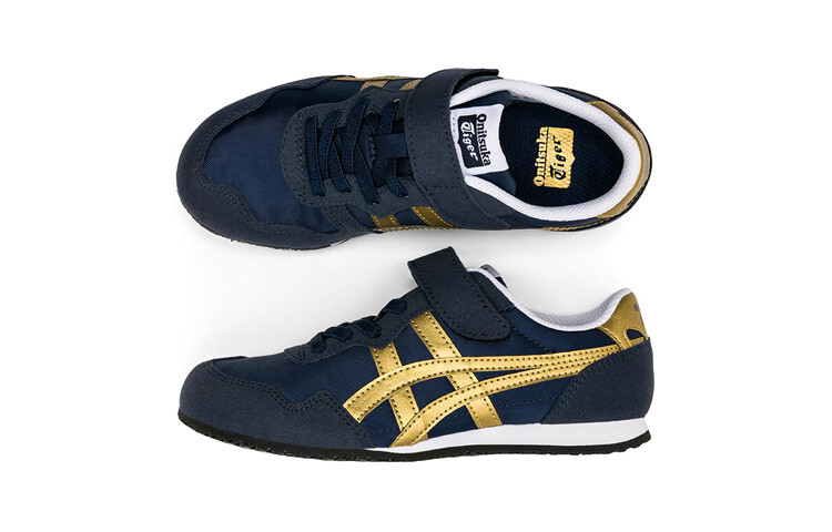 Детские кроссовки Serrano Kids Lifestyle PS Low-top Navy Onitsuka Tiger — фото 4