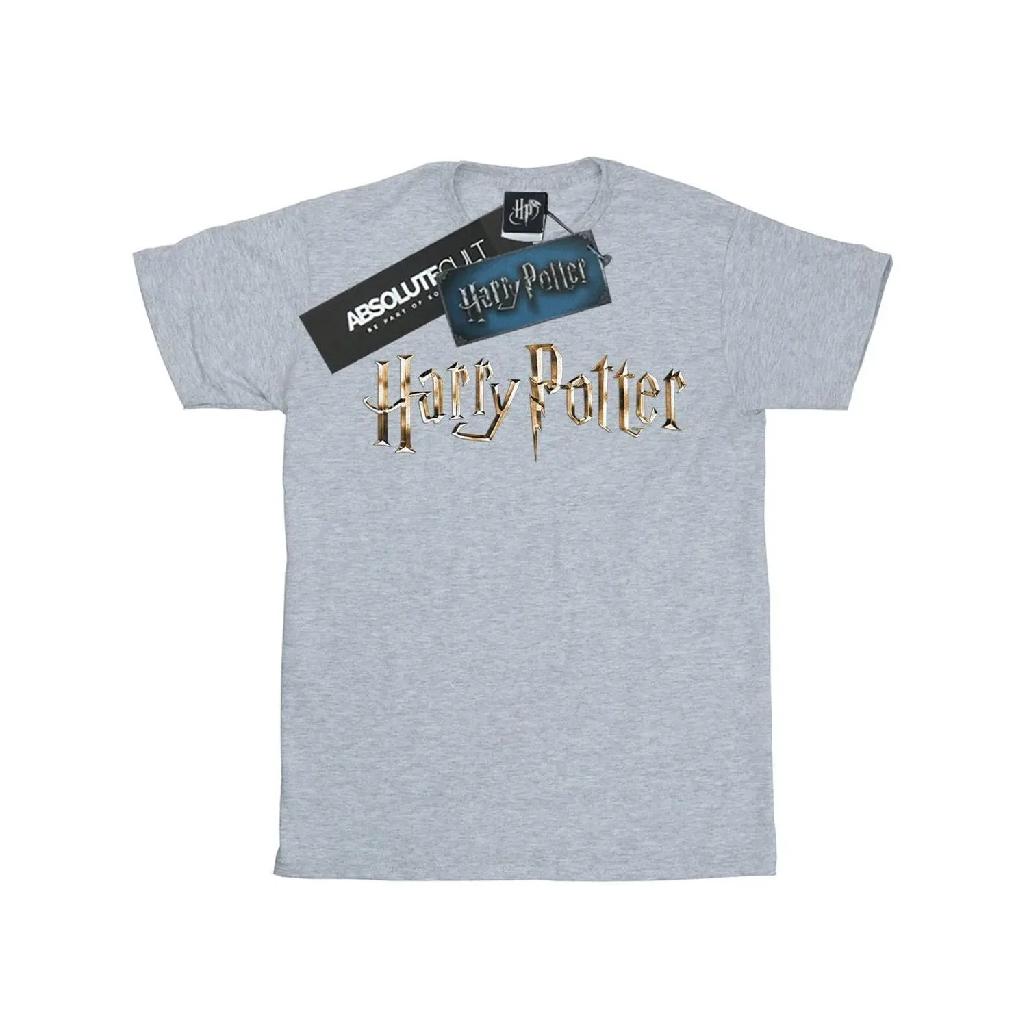 Футболка с логотипом Harry Potter, серый — фото 2