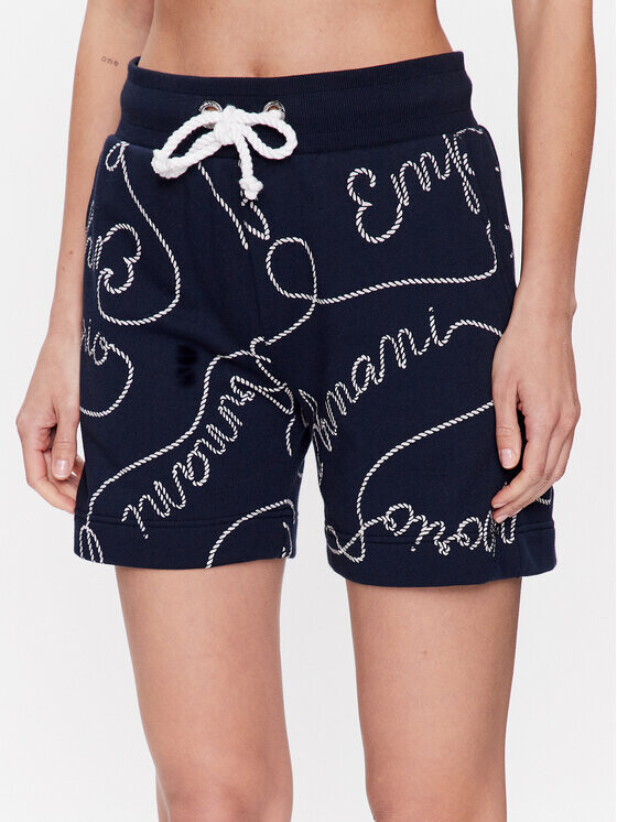 

Спортивные шорты regular fit Emporio Armani, синий