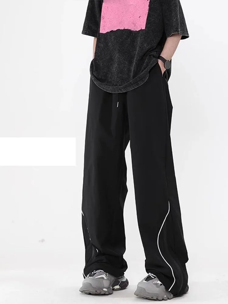 

Мужские летние прямые брюки — свободный кэжуал YSTHPED