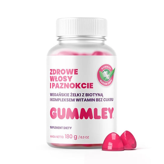 

Gummley Здоровые волосы и ногти, без сахара с овощами 180 г
