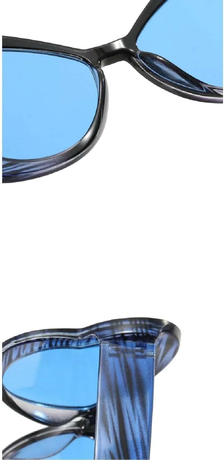 

Милые разноцветные солнцезащитные очки с бабочками для женщин, стильные винтажные, конфетных оттенков, модные градиентные, для вечеринок mincl, 2pcs-purple&pink