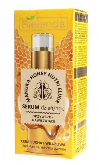 Сыворотка Bielenda — Питательная и увлажняющая для дня и ночи, , Manuka Honey Nutri Elixir, 30 г — фото 2