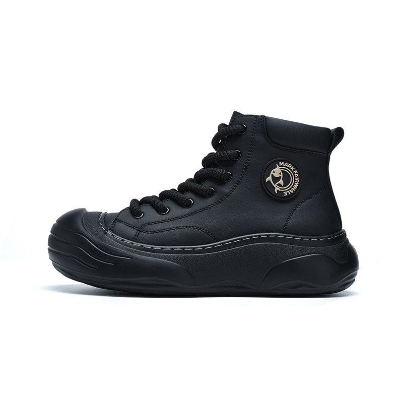 

FAIRWHALE Баланс Хай Топ скейтборд обувь мужские Obsidian Black, цвет Obsidian Black