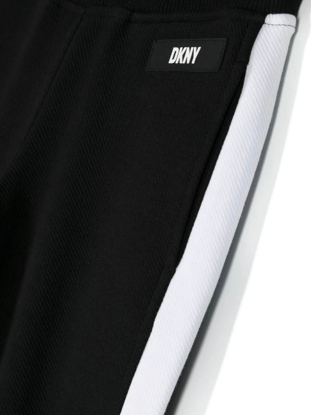 Спортивные брюки с лампасами Dkny Kids, черный — фото 3