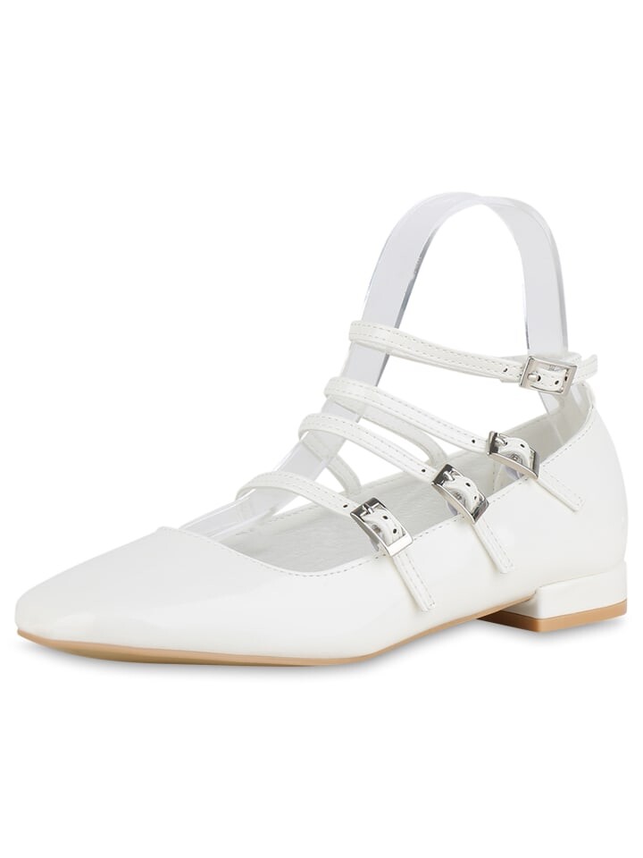 

Балетки VAN HILL Riemchenballerinas Amelia, цвет weiss lack