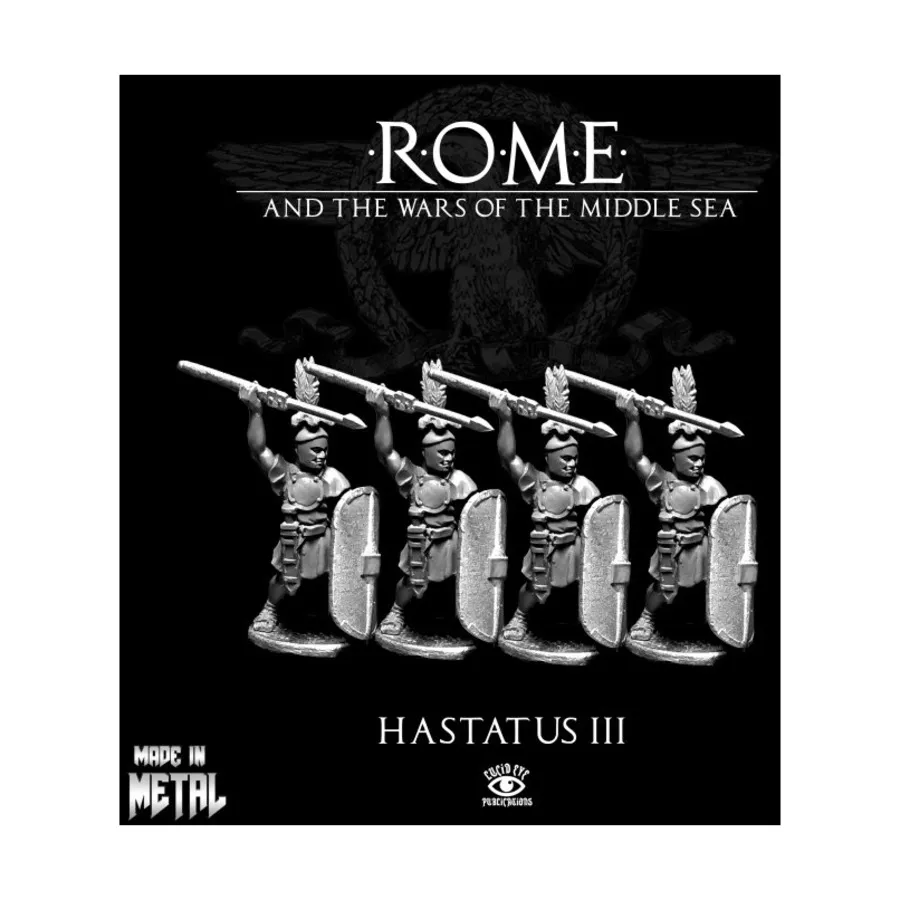 

Хастатус 3, Rome and the Wars of the Middle Sea (28mm)