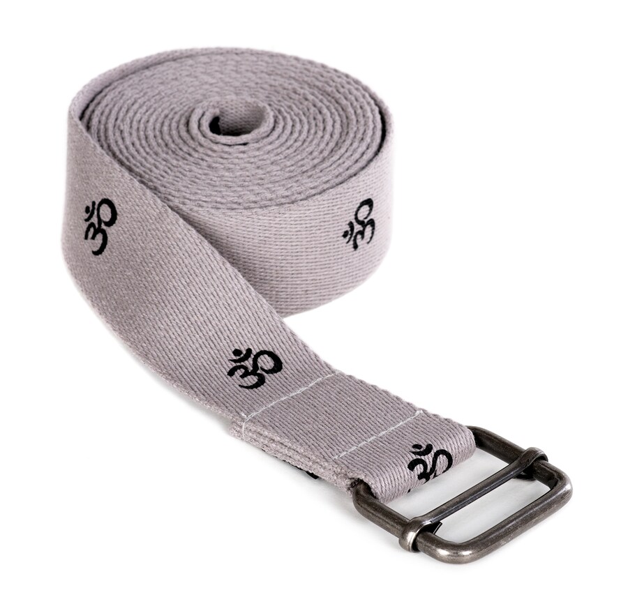 

Ремень YOGISTAR.COM Om, серо-коричневый