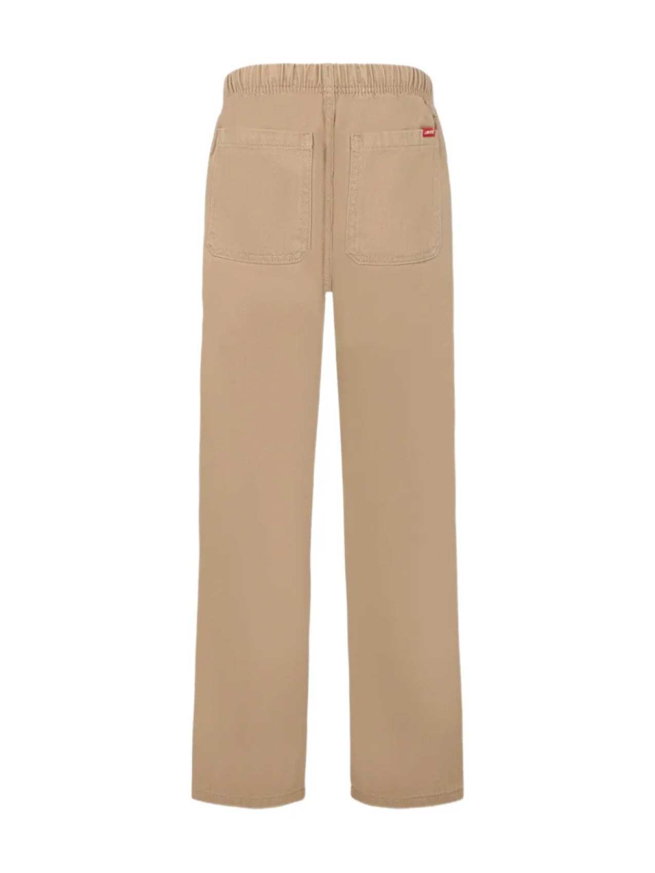 Детские хлопковые брюки Levi's Levi's Kids, нейтральный — фото 2