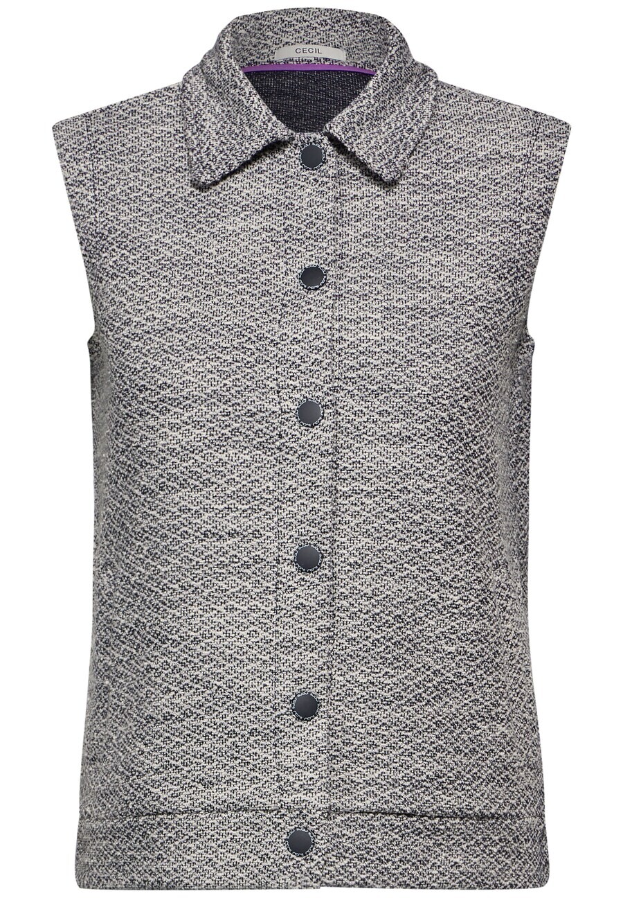 

Вязаный кардиган CECIL Knitted Vest, синий