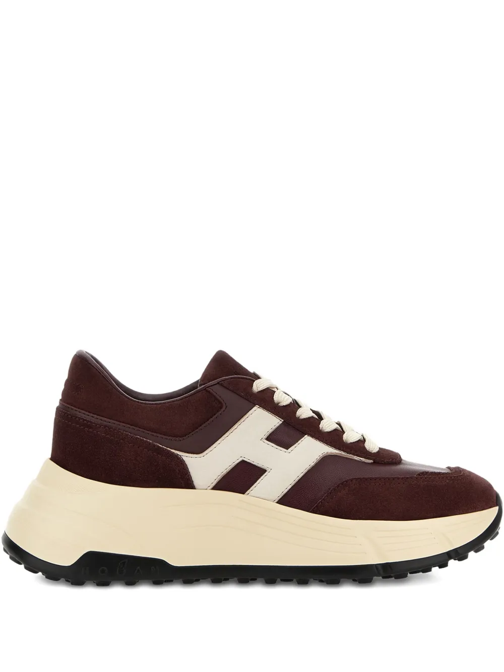 Кожаные кроссовки Hogan, красный