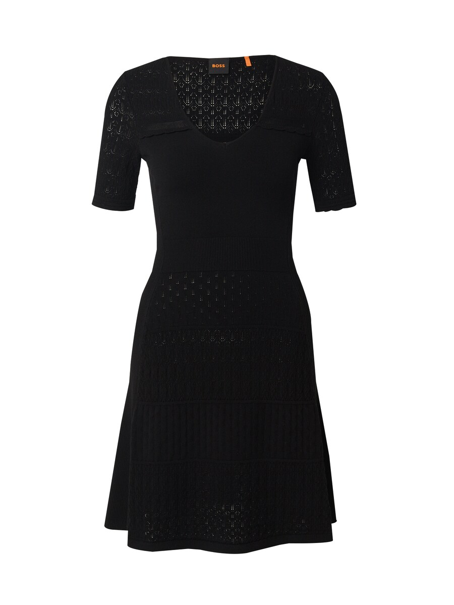 

Вязаное платье BOSS Orange Fuart, Black