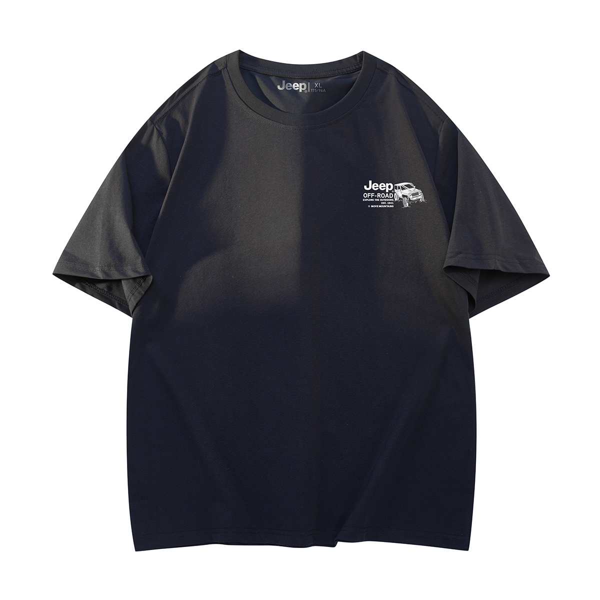 

Футболка в стиле лошади на пастбище Unisex Jeep, синий