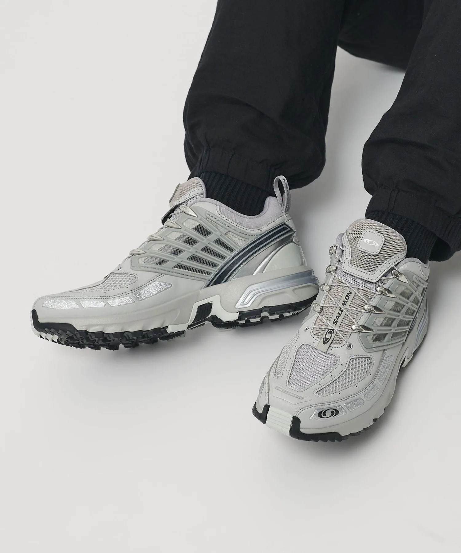 Кроссовки Salomon ACS PRO Beauty&Youth United Arrows, LT.GRAY — фото 2