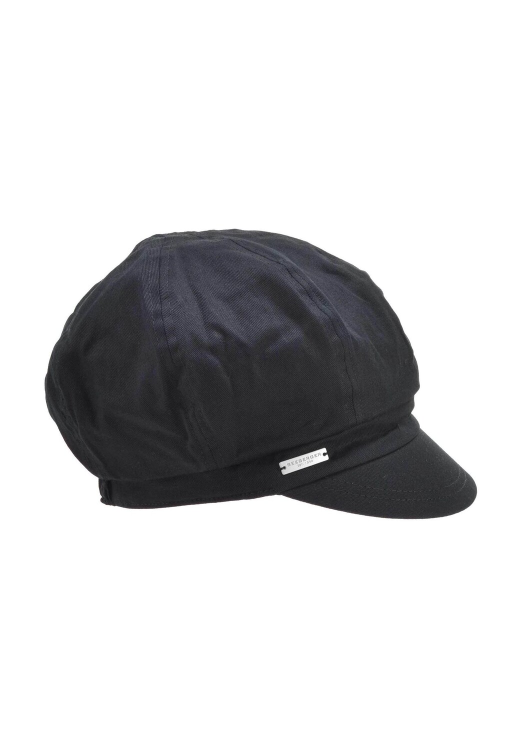 

Кепка Newsboy из хлопковой ткани 54961-0 SEEBERGER, цвет Schwarz One Size