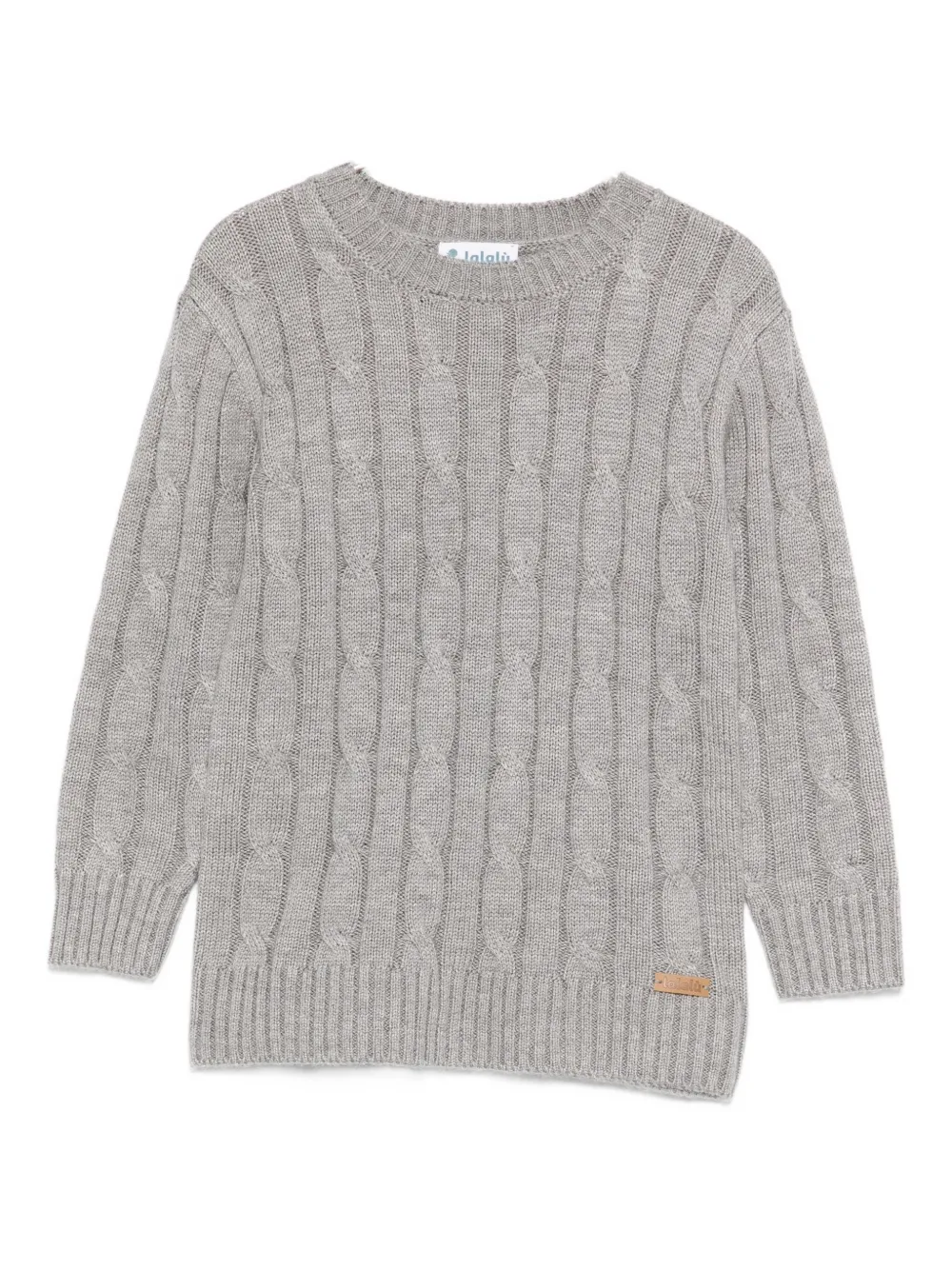 

Свитер с косами LALALU, серый