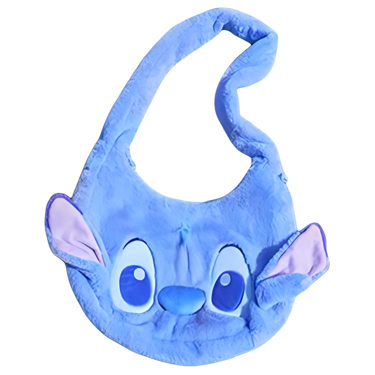 

Сумка-шоппер из полиэстера, сумка через плечо, сумка на плечо, стандартная, унисекс, с прострочкой Disney, stitch