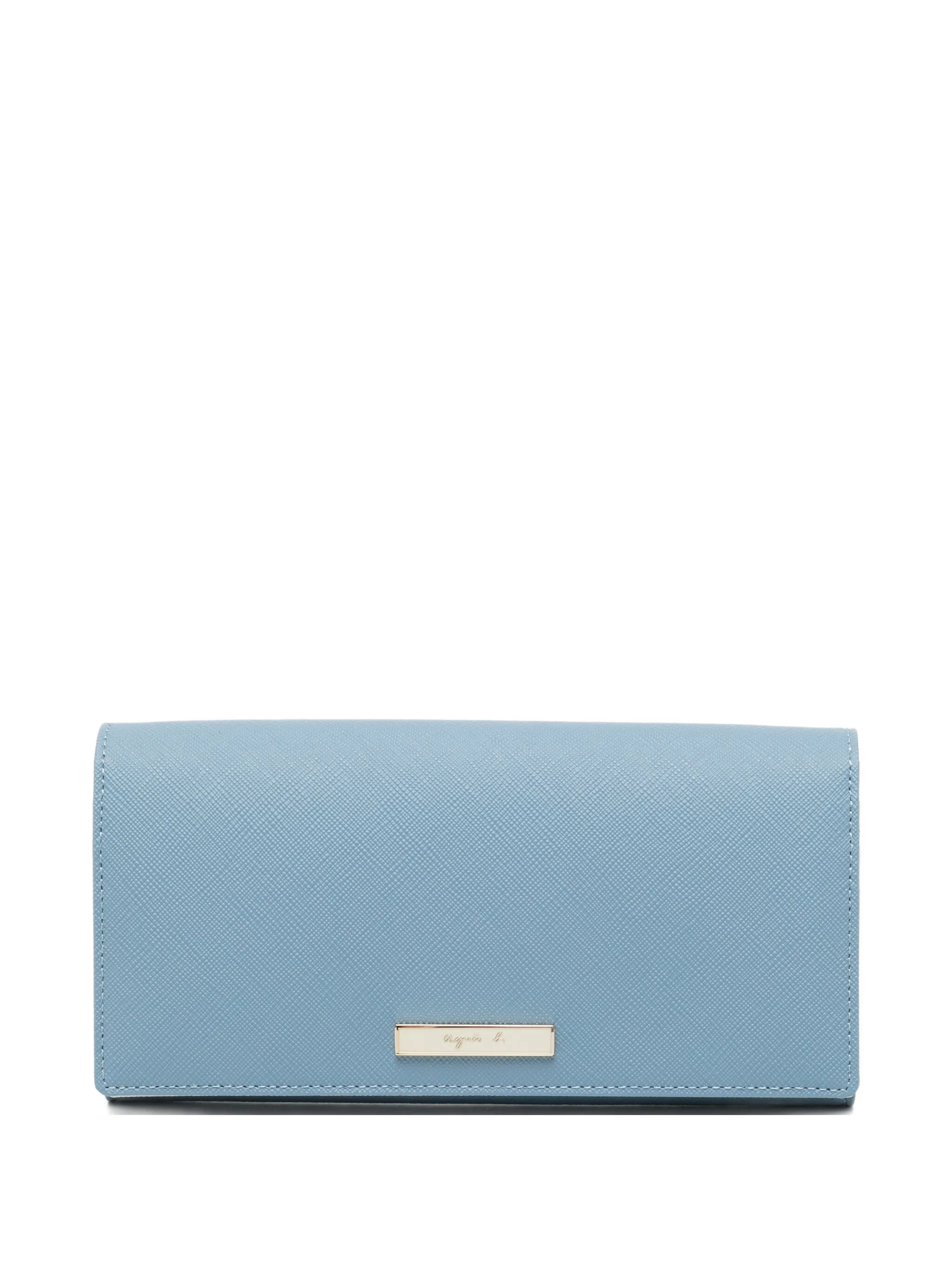 

Кошелек с логотипом Agnès B., синий