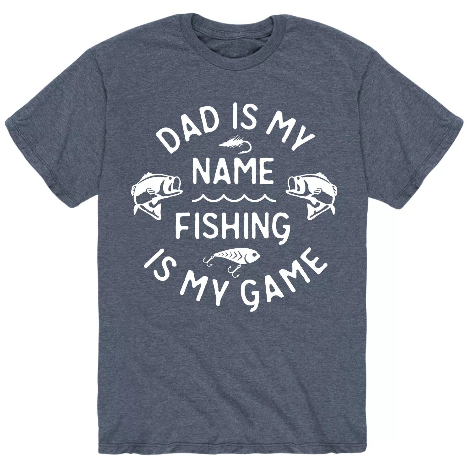 

Мужская футболка Fishing Is My Game Licensed Character