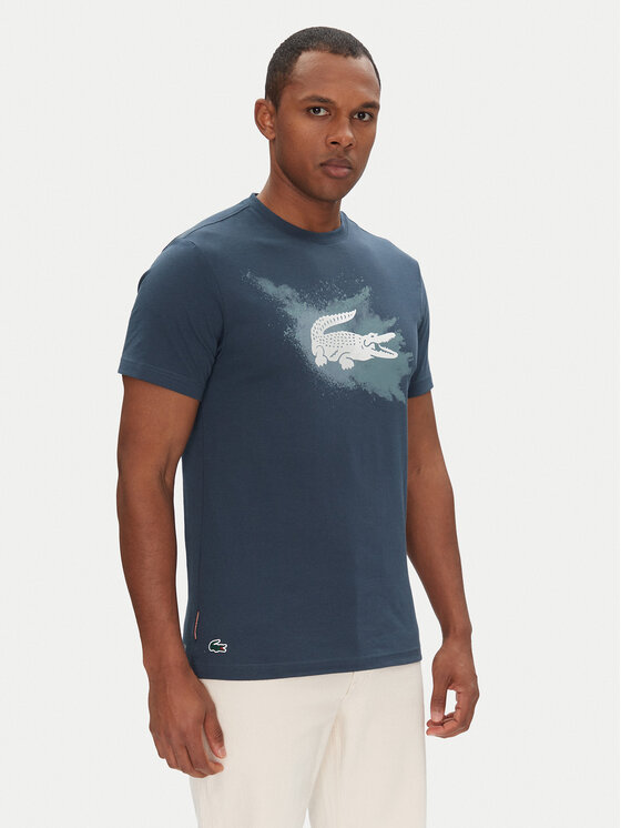 

Футболка обычного кроя TH8725 Lacoste, синий