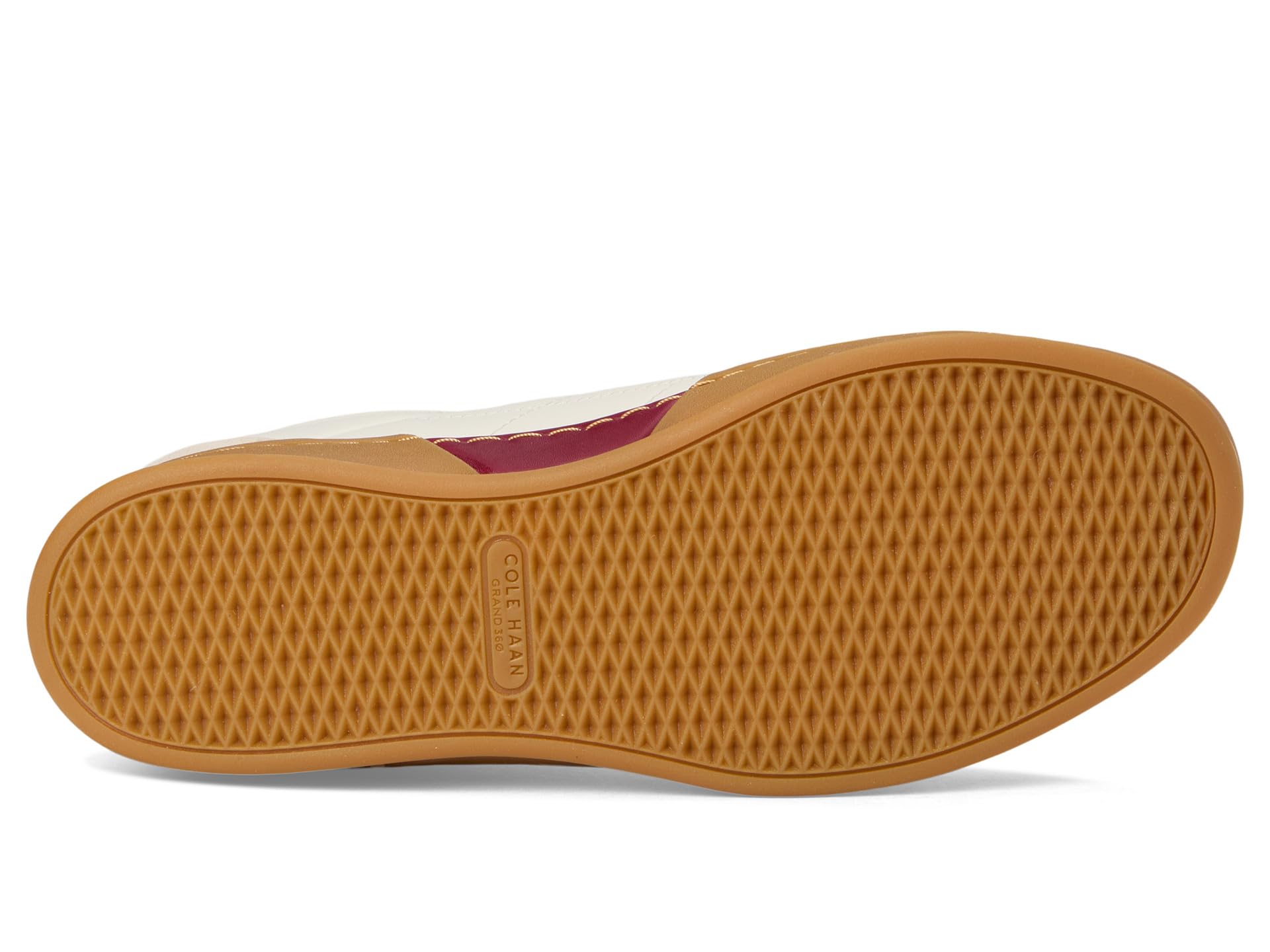 Кроссовки Cole Haan Grandpro Breakaway Sneakers, Ivory/Opticat Suede/Black Cherry — фото 3