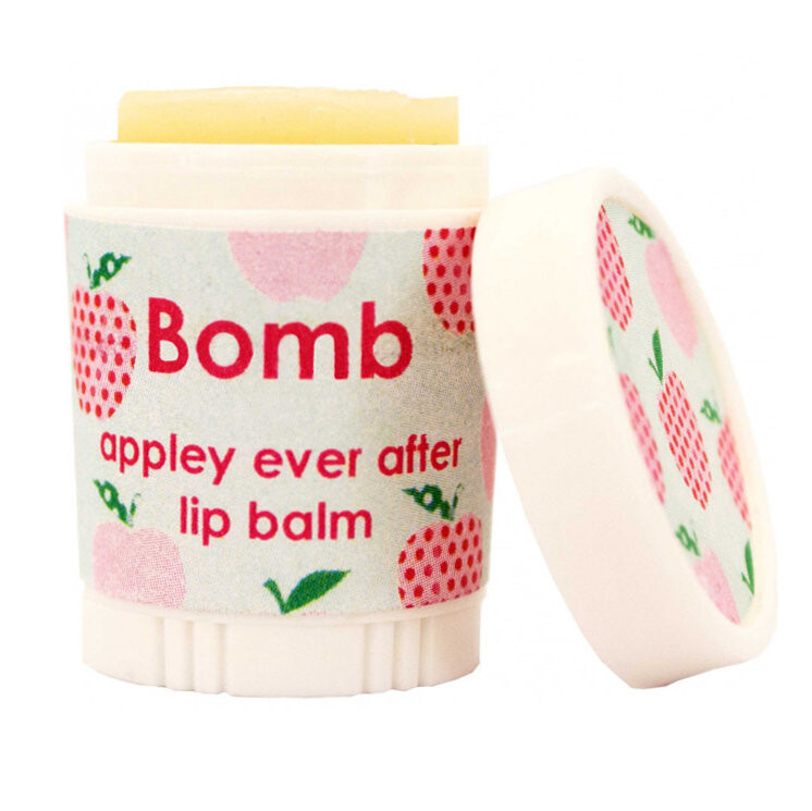 

Bomb Cosmetics Appley Ever After, Бальзам для губ Яблоко-миндаль 4,5г