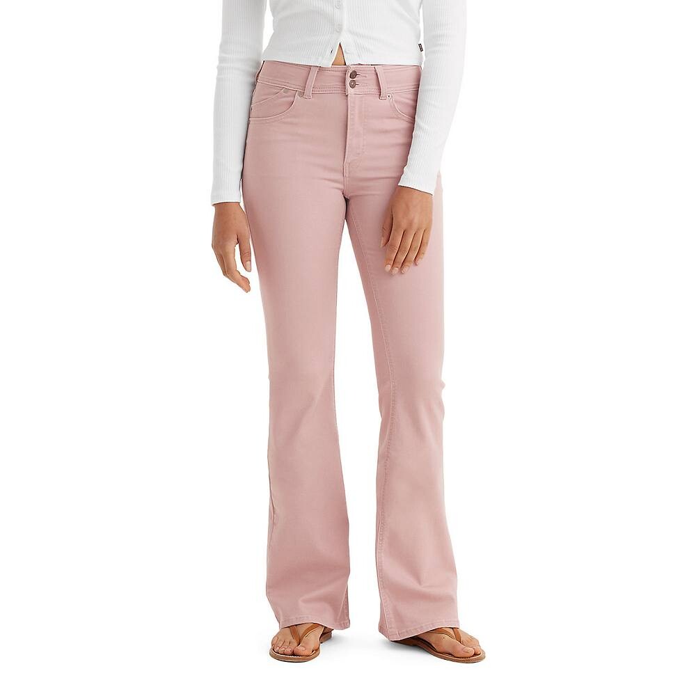 

Женские джинсы-клеш Levi's 726 с высокой посадкой, цвет Pale Mauve Twill
