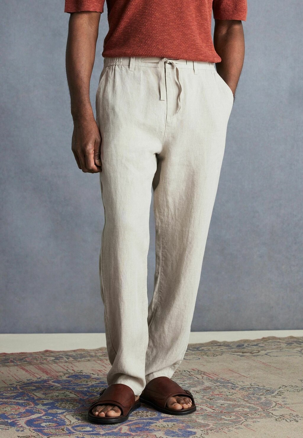 

Брюки SIGNATURE LEOMASTER ITALIAN DELAVE REGULAR FIT Next, цвет Stone