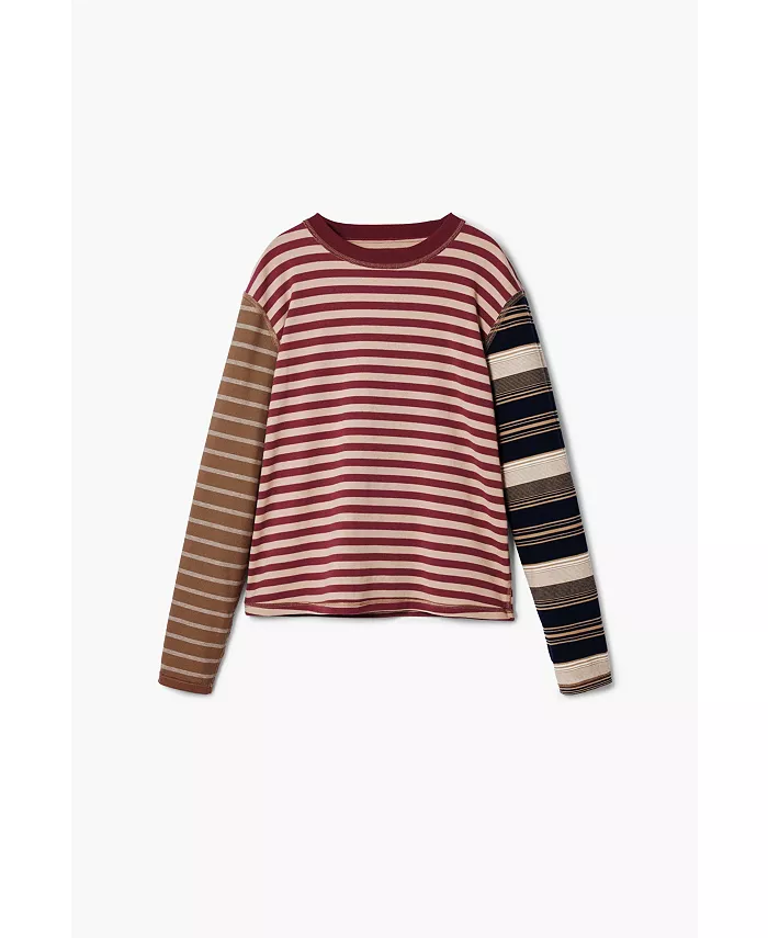 

Мужская футболка Grunge в полоску Desigual, красный