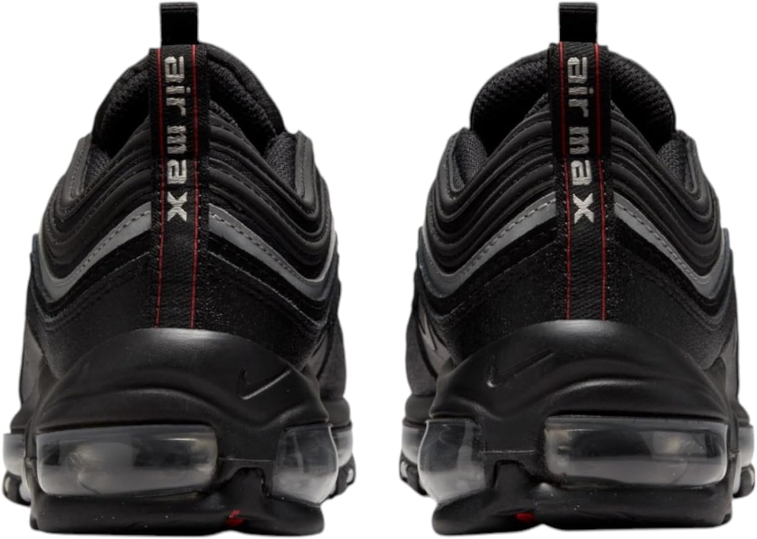 Мужские кроссовки для бега Nike Air Max 97 (GS) Competition, белый/черный/красный — фото 4