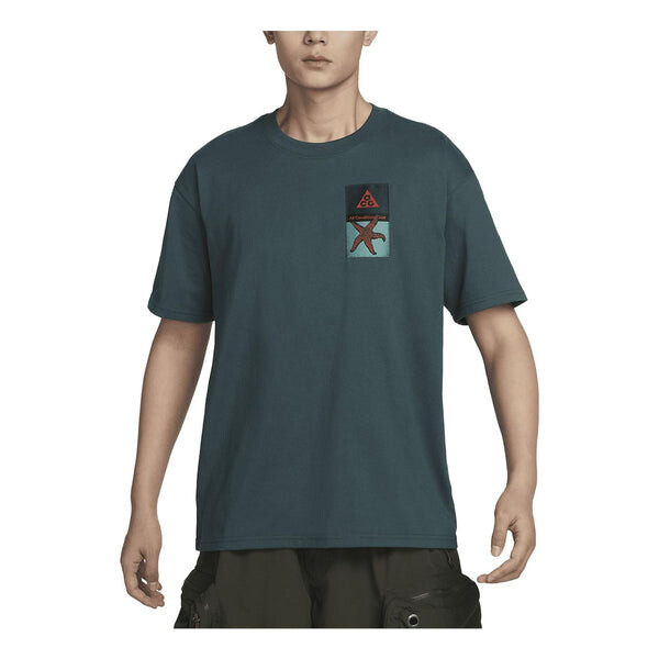 

Футболка Nike Acg Starfish Short Sleeve T-shirt 'Green', зеленый